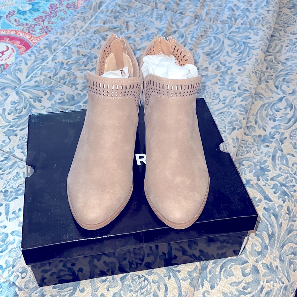 Torrid Taupe Booties